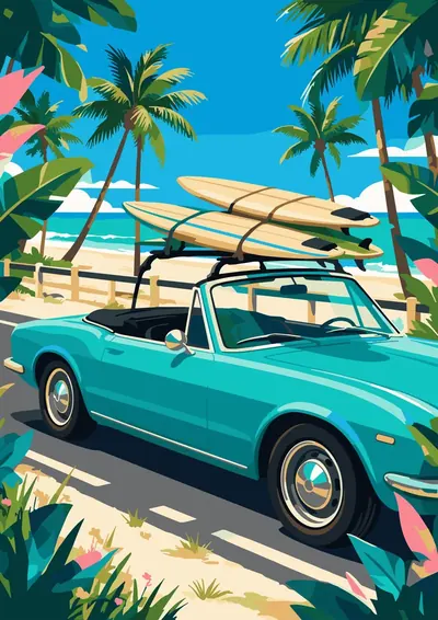Convertible Surfboards — finished picture