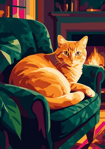 Cat Armchair — finished page