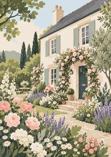 White House Rose Arch — finished page