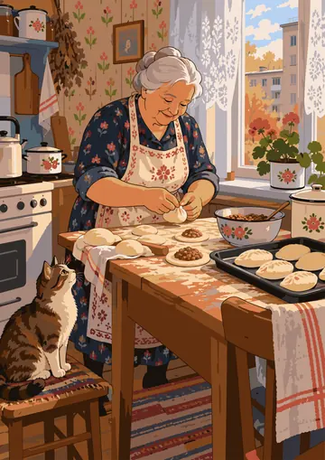 Making Dumplings — finished page