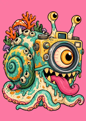 Camera Snail — finished page