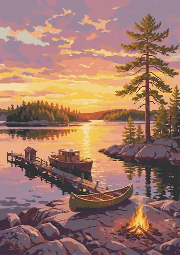 Voyageurs — finished page