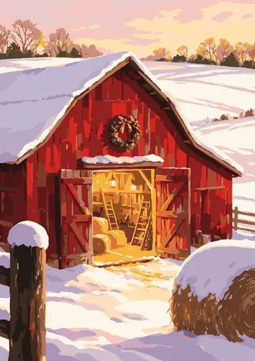 Red Barn — finished page