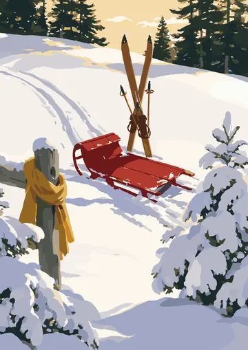 Sled Hill — finished page